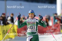01.02.2014, Oberammergau, Germany (GER): Antonella Confortola Wyatt (ITA) - FIS Marathon Cup Koenig Ludwig Lauf, Oberammergau (GER). www.nordicfocus.com. © Rauschendorfer/NordicFocus. Every downloaded picture is fee-liable.