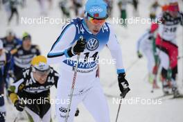 02.03.2014, Mora, Sweden (SWE): Espen Harald Bjerke (NOR) - FIS Marathon Cup Vasaloppet, Mora (SWE). www.nordicfocus.com. © Rauschendorfer/NordicFocus. Every downloaded picture is fee-liable.