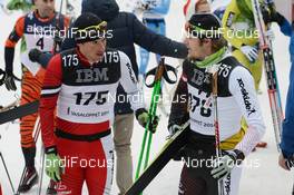 02.03.2014, Mora, Sweden (SWE): Thomas Freimuth (GER), Franz Göring (GER), xc-ski.de Skimarathon Team, (l-r)  - FIS Marathon Cup Vasaloppet, Mora (SWE). www.nordicfocus.com. © Rauschendorfer/NordicFocus. Every downloaded picture is fee-liable.