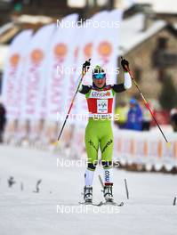 12.12.2014, Livigno, Italy (ITA): Riitta-Liisa Roponen (FIN) - FIS Marathon Cup La Sgambeda, Livigno (ITA). www.nordicfocus.com. © Felgenhauer/NordicFocus. Every downloaded picture is fee-liable.