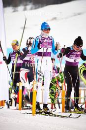 13.12.2014, Livigno, Italy (ITA): Seraina Boner (SUI), Holly Brooks (NOR), (l-r)  - Ski Classics La Sgambeda, Team Tempo, Livigno (ITA). www.nordicfocus.com. © Felgenhauer/NordicFocus. Every downloaded picture is fee-liable.