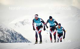 13.12.2014, Livigno, Italy (ITA): (l-r), Jakub Psenicka (CZE), Martin Sajdl (CZE), Tomas Burianek (CZE) - Ski Classics La Sgambeda, Team Tempo, Livigno (ITA). www.nordicfocus.com. © Felgenhauer/NordicFocus. Every downloaded picture is fee-liable.