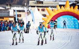 13.12.2014, Livigno, Italy (ITA):  Team Futura after the start - Ski Classics La Sgambeda, Team Tempo, Livigno (ITA). www.nordicfocus.com. © Felgenhauer/NordicFocus. Every downloaded picture is fee-liable.