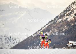 13.12.2014, Livigno, Italy (ITA): Kristina Roberto (SWE), Maria Rydqvist (SWE), (l-r)  - Ski Classics La Sgambeda, Team Tempo, Livigno (ITA). www.nordicfocus.com. © Felgenhauer/NordicFocus. Every downloaded picture is fee-liable.