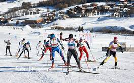 12.12.2014, Livigno, Italy (ITA): Sigrid Mutscheller-Lang (GER), (l-r)  - FIS Marathon Cup La Sgambeda, Livigno (ITA). www.nordicfocus.com. © Felgenhauer/NordicFocus. Every downloaded picture is fee-liable.