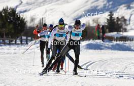 12.12.2014, Livigno, Italy (ITA): Jakub Sikora (CZE), Jan Barton (CZE), Markus Weeger (GER), (l-r)  - FIS Marathon Cup La Sgambeda, Livigno (ITA). www.nordicfocus.com. © Felgenhauer/NordicFocus. Every downloaded picture is fee-liable.