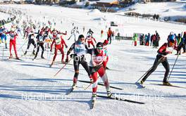 12.12.2014, Livigno, Italy (ITA): Jessica Mueller (GER), Jasmin Berchtold (AUT), (l-r)  - FIS Marathon Cup La Sgambeda, Livigno (ITA). www.nordicfocus.com. © Felgenhauer/NordicFocus. Every downloaded picture is fee-liable.