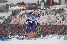 11.01.2015, Oberhof, Germany (GER): Lowell Bailey (USA) - IBU world cup biathlon, mass men, Oberhof (GER). www.nordicfocus.com. © Manzoni/NordicFocus. Every downloaded picture is fee-liable.