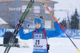 11.01.2015, Oberhof, Germany (GER): Dmitry Malyshko (RUS) - IBU world cup biathlon, mass men, Oberhof (GER). www.nordicfocus.com. © Manzoni/NordicFocus. Every downloaded picture is fee-liable.