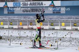 11.01.2015, Oberhof, Germany (GER): Martin Fourcade (FRA) - IBU world cup biathlon, mass men, Oberhof (GER). www.nordicfocus.com. © Manzoni/NordicFocus. Every downloaded picture is fee-liable.