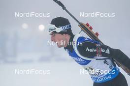 08.01.2015, Oberhof, Germany (GER): Mario Dolder (SUI) - IBU world cup biathlon, relay men, Oberhof (GER). www.nordicfocus.com. © Manzoni/NordicFocus. Every downloaded picture is fee-liable.