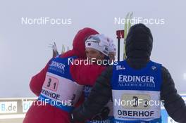 08.01.2015, Oberhof, Germany (GER): Ole Einar Bjoerndalen (NOR) - IBU world cup biathlon, relay men, Oberhof (GER). www.nordicfocus.com. © Manzoni/NordicFocus. Every downloaded picture is fee-liable.