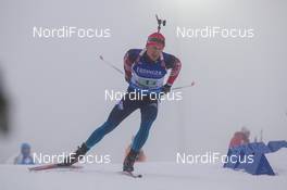 08.01.2015, Oberhof, Germany (GER): Timofey Lapshin (RUS) - IBU world cup biathlon, relay men, Oberhof (GER). www.nordicfocus.com. © Manzoni/NordicFocus. Every downloaded picture is fee-liable.