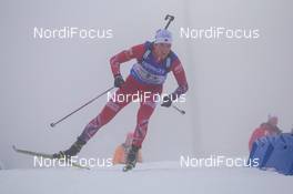 08.01.2015, Oberhof, Germany (GER): Alexander Os (NOR) - IBU world cup biathlon, relay men, Oberhof (GER). www.nordicfocus.com. © Manzoni/NordicFocus. Every downloaded picture is fee-liable.