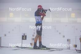 08.01.2015, Oberhof, Germany (GER): Arnd Peiffer (GER) - IBU world cup biathlon, relay men, Oberhof (GER). www.nordicfocus.com. © Manzoni/NordicFocus. Every downloaded picture is fee-liable.