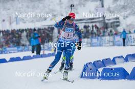 07.01.2015, Oberhof, Germany (GER): Eva Puskarcikova (CZE) - IBU world cup biathlon, relay women, Oberhof (GER). www.nordicfocus.com. © Manzoni/NordicFocus. Every downloaded picture is fee-liable.