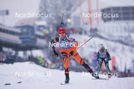 07.01.2015, Oberhof, Germany (GER): Jana Gerekova (SVK) - IBU world cup biathlon, relay women, Oberhof (GER). www.nordicfocus.com. © Manzoni/NordicFocus. Every downloaded picture is fee-liable.
