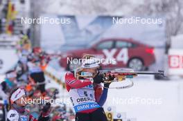 07.01.2015, Oberhof, Germany (GER): Tiril Eckhoff (NOR) - IBU world cup biathlon, relay women, Oberhof (GER). www.nordicfocus.com. © Manzoni/NordicFocus. Every downloaded picture is fee-liable.