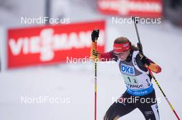 07.01.2015, Oberhof, Germany (GER): Vanessa Hinz (GER) - IBU world cup biathlon, relay women, Oberhof (GER). www.nordicfocus.com. © Manzoni/NordicFocus. Every downloaded picture is fee-liable.