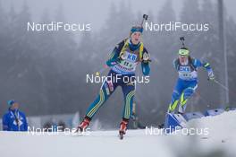 07.01.2015, Oberhof, Germany (GER): Mona Brorsson (SWE) - IBU world cup biathlon, relay women, Oberhof (GER). www.nordicfocus.com. © Manzoni/NordicFocus. Every downloaded picture is fee-liable.