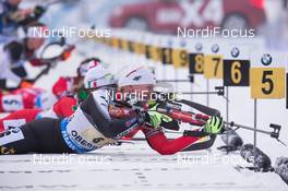 07.01.2015, Oberhof, Germany (GER): Magdalena Gwizdon (POL) - IBU world cup biathlon, relay women, Oberhof (GER). www.nordicfocus.com. © Manzoni/NordicFocus. Every downloaded picture is fee-liable.