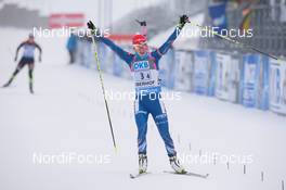 07.01.2015, Oberhof, Germany (GER): Veronika Vitkova (CZE) - IBU world cup biathlon, relay women, Oberhof (GER). www.nordicfocus.com. © Manzoni/NordicFocus. Every downloaded picture is fee-liable.