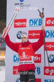 10.01.2015, Oberhof, Germany (GER): Ole Einar Bjoerndalen (NOR) - IBU world cup biathlon, sprint men, Oberhof (GER). www.nordicfocus.com. © Manzoni/NordicFocus. Every downloaded picture is fee-liable.