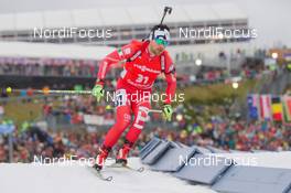 10.01.2015, Oberhof, Germany (GER): Thomas Bormolini (ITA) - IBU world cup biathlon, sprint men, Oberhof (GER). www.nordicfocus.com. © Manzoni/NordicFocus. Every downloaded picture is fee-liable.