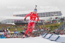 10.01.2015, Oberhof, Germany (GER): Dominik Windisch (ITA) - IBU world cup biathlon, sprint men, Oberhof (GER). www.nordicfocus.com. © Manzoni/NordicFocus. Every downloaded picture is fee-liable.
