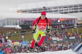 10.01.2015, Oberhof, Germany (GER): Cornel Puchianu (ROU) - IBU world cup biathlon, sprint men, Oberhof (GER). www.nordicfocus.com. © Manzoni/NordicFocus. Every downloaded picture is fee-liable.