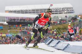 10.01.2015, Oberhof, Germany (GER): Simon Fourcade (FRA) - IBU world cup biathlon, sprint men, Oberhof (GER). www.nordicfocus.com. © Manzoni/NordicFocus. Every downloaded picture is fee-liable.