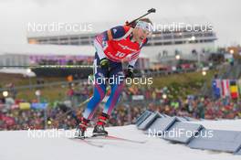 10.01.2015, Oberhof, Germany (GER): Lowell Bailey (USA) - IBU world cup biathlon, sprint men, Oberhof (GER). www.nordicfocus.com. © Manzoni/NordicFocus. Every downloaded picture is fee-liable.