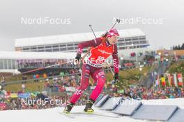 10.01.2015, Oberhof, Germany (GER): Andrejs Rastorgujevs (LAT) - IBU world cup biathlon, sprint men, Oberhof (GER). www.nordicfocus.com. © Manzoni/NordicFocus. Every downloaded picture is fee-liable.