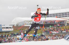 10.01.2015, Oberhof, Germany (GER): Ahti Toivanen (FIN) - IBU world cup biathlon, sprint men, Oberhof (GER). www.nordicfocus.com. © Manzoni/NordicFocus. Every downloaded picture is fee-liable.