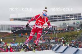 10.01.2015, Oberhof, Germany (GER): Johannes Thingnes Boe (NOR) - IBU world cup biathlon, sprint men, Oberhof (GER). www.nordicfocus.com. © Manzoni/NordicFocus. Every downloaded picture is fee-liable.