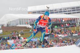 10.01.2015, Oberhof, Germany (GER): Fredrik Lindstroem (SWE) - IBU world cup biathlon, sprint men, Oberhof (GER). www.nordicfocus.com. © Manzoni/NordicFocus. Every downloaded picture is fee-liable.