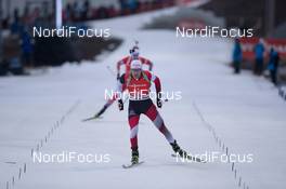 10.01.2015, Oberhof, Germany (GER): Simon Eder (AUT) - IBU world cup biathlon, sprint men, Oberhof (GER). www.nordicfocus.com. © Manzoni/NordicFocus. Every downloaded picture is fee-liable.