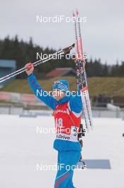 10.01.2015, Oberhof, Germany (GER): Timofey Lapshin (RUS) - IBU world cup biathlon, sprint men, Oberhof (GER). www.nordicfocus.com. © Manzoni/NordicFocus. Every downloaded picture is fee-liable.
