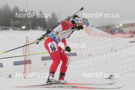 09.01.2015, Oberhof, Germany (GER): Dorothea Wierer (ITA) - IBU world cup biathlon, sprint women, Oberhof (GER). www.nordicfocus.com. © Manzoni/NordicFocus. Every downloaded picture is fee-liable.