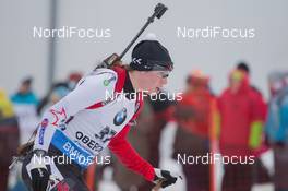 09.01.2015, Oberhof, Germany (GER): Megan Heinicke (CAN) - IBU world cup biathlon, sprint women, Oberhof (GER). www.nordicfocus.com. © Manzoni/NordicFocus. Every downloaded picture is fee-liable.