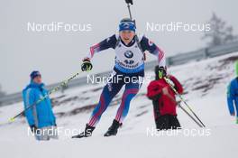 09.01.2015, Oberhof, Germany (GER): Hanah Dreissigacker (USA) - IBU world cup biathlon, sprint women, Oberhof (GER). www.nordicfocus.com. © Manzoni/NordicFocus. Every downloaded picture is fee-liable.