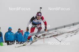 09.01.2015, Oberhof, Germany (GER): Katharina Innerhofer (AUT) - IBU world cup biathlon, sprint women, Oberhof (GER). www.nordicfocus.com. © Manzoni/NordicFocus. Every downloaded picture is fee-liable.