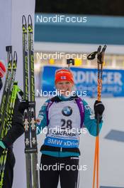 09.01.2015, Oberhof, Germany (GER): Mari Laukkanen (FIN) - IBU world cup biathlon, sprint women, Oberhof (GER). www.nordicfocus.com. © Manzoni/NordicFocus. Every downloaded picture is fee-liable.