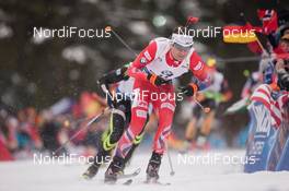 18.01.2015, Ruhpolding, Germany (GER): Ole Einar Bjoerndalen (NOR) - IBU world cup biathlon, mass men, Ruhpolding (GER). www.nordicfocus.com. © Manzoni/NordicFocus. Every downloaded picture is fee-liable.