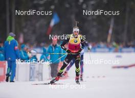 18.01.2015, Ruhpolding, Germany (GER): Martin Fourcade (FRA) - IBU world cup biathlon, mass men, Ruhpolding (GER). www.nordicfocus.com. © Manzoni/NordicFocus. Every downloaded picture is fee-liable.