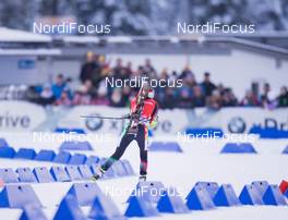 18.01.2015, Ruhpolding, Germany (GER): Darya Domracheva (BLR) - IBU world cup biathlon, mass women, Ruhpolding (GER). www.nordicfocus.com. © Manzoni/NordicFocus. Every downloaded picture is fee-liable.