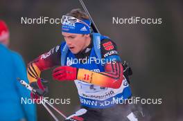 15.01.2015, Ruhpolding, Germany (GER): Simon Schempp (GER) - IBU world cup biathlon, relay men, Ruhpolding (GER). www.nordicfocus.com. © Manzoni/NordicFocus. Every downloaded picture is fee-liable.