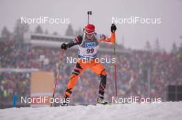 17.01.2015, Ruhpolding, Germany (GER): Tomas Hasilla (SVK) - IBU world cup biathlon, sprint men, Ruhpolding (GER). www.nordicfocus.com. © Manzoni/NordicFocus. Every downloaded picture is fee-liable.