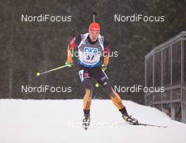 17.01.2015, Ruhpolding, Germany (GER): Arnd Peiffer (GER) - IBU world cup biathlon, sprint men, Ruhpolding (GER). www.nordicfocus.com. © Manzoni/NordicFocus. Every downloaded picture is fee-liable.