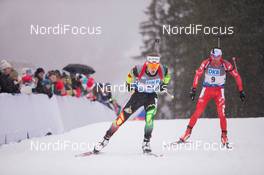 17.01.2015, Ruhpolding, Germany (GER): Yuryi Liadov (BLR) - IBU world cup biathlon, sprint men, Ruhpolding (GER). www.nordicfocus.com. © Manzoni/NordicFocus. Every downloaded picture is fee-liable.